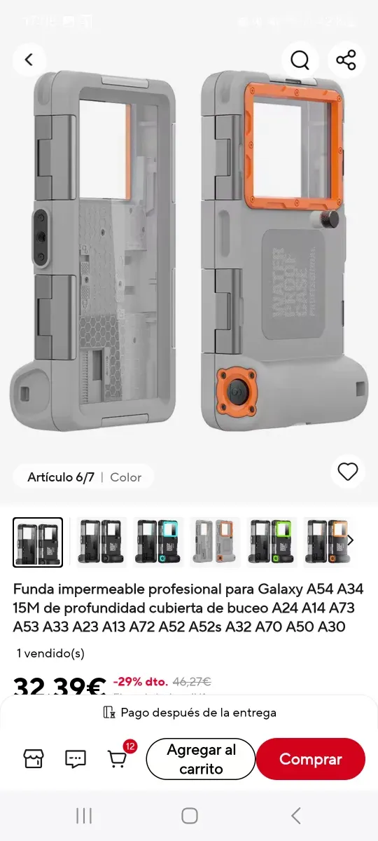 Caja estanca 2ND GENERATION para móvil