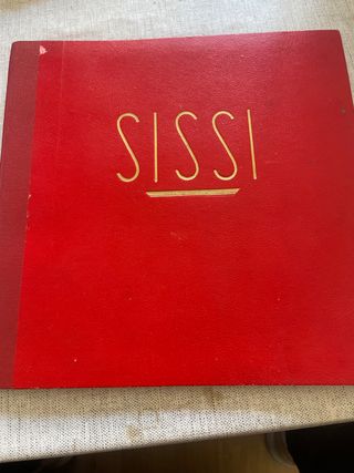 Álbum de cromos SISSI antiguo