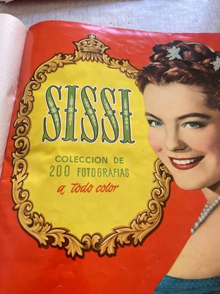 Álbum de cromos SISSI antiguo