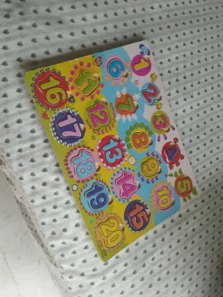 Puzzle números 1-20
