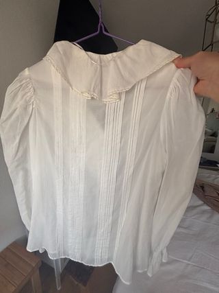 Camisa Zara Blanca Mujer