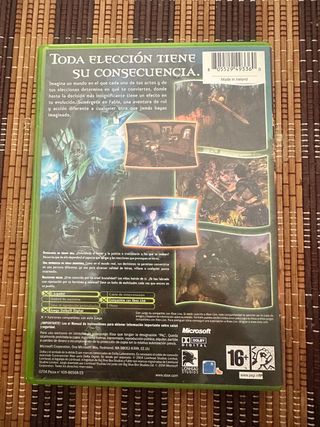 Fable Xbox Classic Español