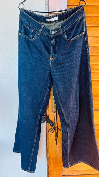 Pantalones vaqueros Zara azules