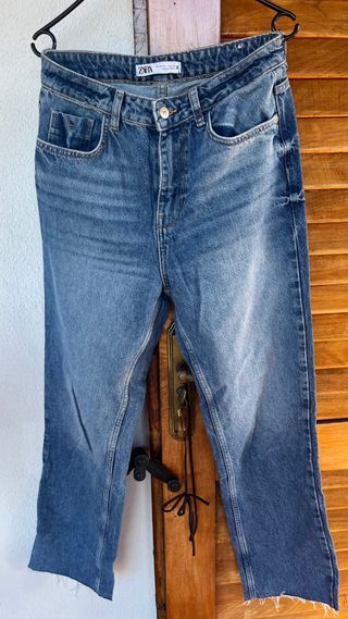Pantalones vaqueros Zara azules