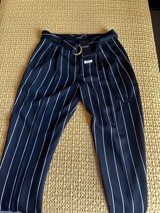 Traje Ralph Lauren rayas. 
