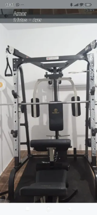 Gimnasio Multifuncional Marcyc,con pesas incluido 