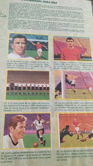 Álbum Fútbol en Acción año 82 Completo