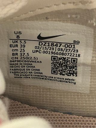 Nike Air Force 1 Shadow Rosa/Blanco