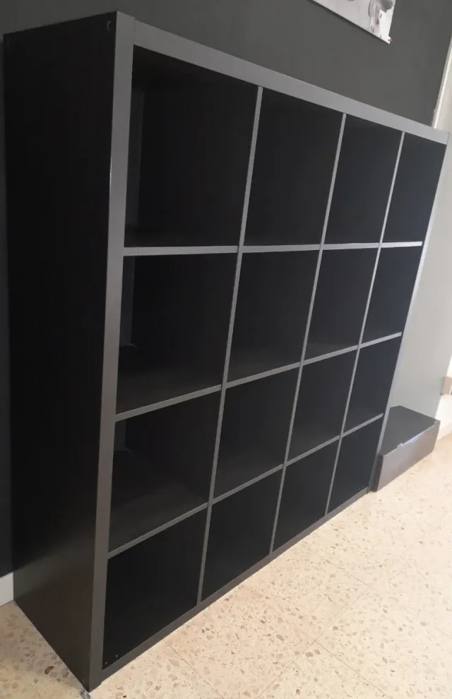Estantería Kallax Ikea Negra