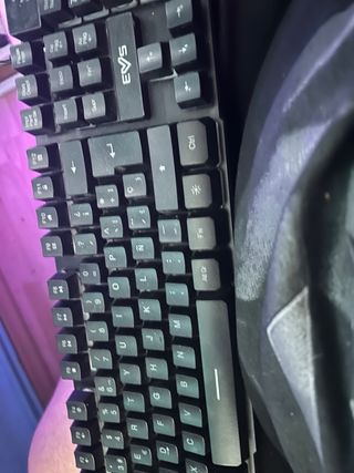 Teclado EVS Negro