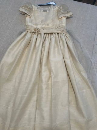Vestido Primera Comunión Blanco Nuevo