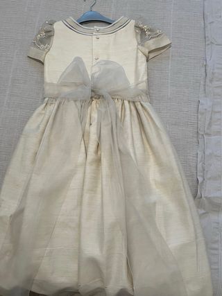 Vestido Primera Comunión Blanco Nuevo
