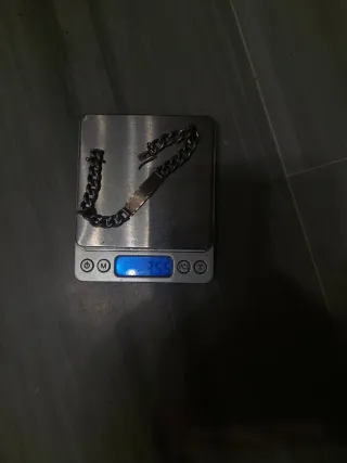 Esclava de Plata 925, con 35 gramos