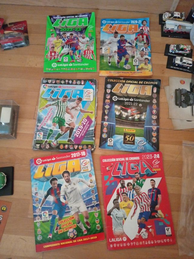 Álbumes cromos fútbol LIGA Panini