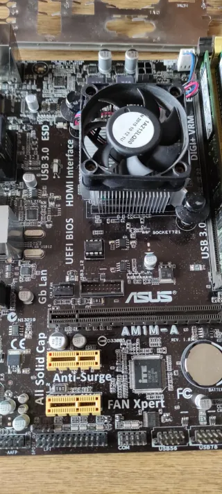 Placa Base Asus AMD + CPU + RAM 8GB