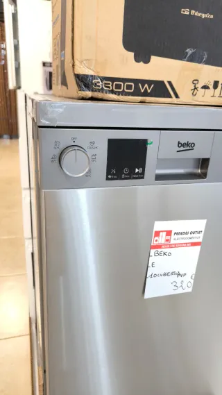 Lavavajillas Nuevo Beko 45cm Inox con garantía.
