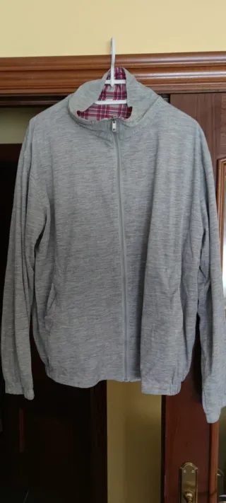 Chaqueta chándal gris Talla L
