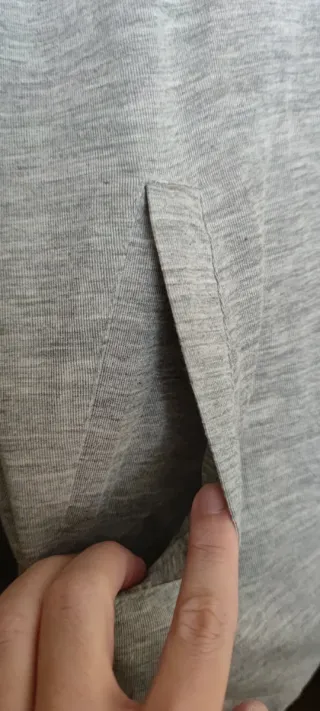 Chaqueta chándal gris Talla L