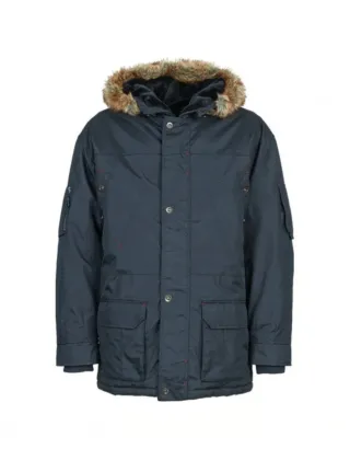 Parka abrigo azul talla M muy abrigadora