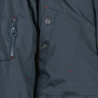Parka abrigo azul talla M muy abrigadora