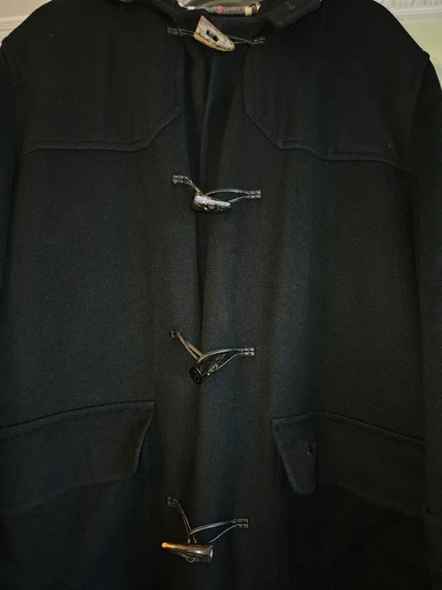 Trenca Burberry original Negra Talla 54. 