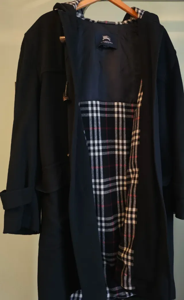 Trenca Burberry original Negra Talla 54. 