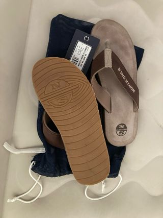 Ciabatte North Sails Uomo Beige/Marrone Tg 42