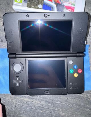 Nintendo 3DS Negra Doble IPS + Juegos 