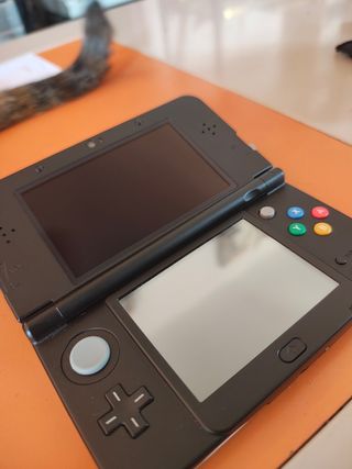 Nintendo 3DS Negra Doble IPS + Juegos 