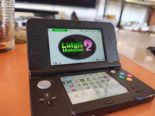 Nintendo 3DS Negra Doble IPS + Juegos 