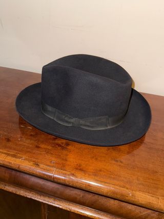 Sombrero Fedora Año 1948 Talla 58cm