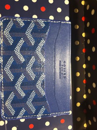 Cartera azul