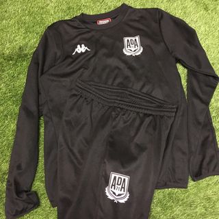 SUDADERA y pantalón AD Alcorcón Kappa Negro