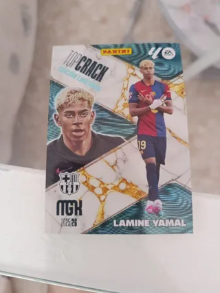 Cromo Lamine Yamal TOP CRACK Panini 2025/26