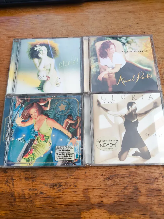 Lote 4 CDs Gloria Estefan