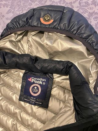 Plumas Canadian Peak Talla S Azul Marino