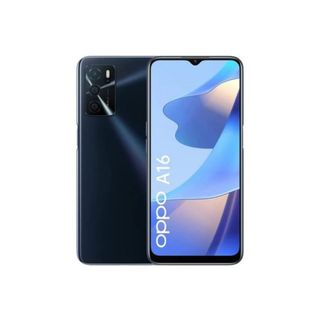 Telefono cellulare Oppo A16 nero/blu marino