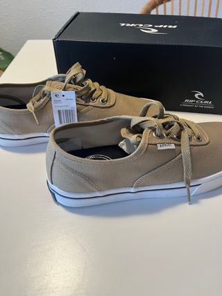 Zapatillas niño Rip Curl beige talla 38.5