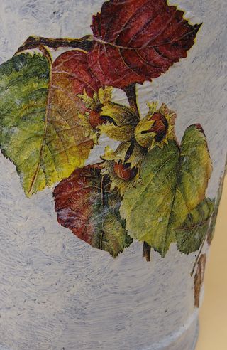 Annaffiatoio decorativo con tema autunnale