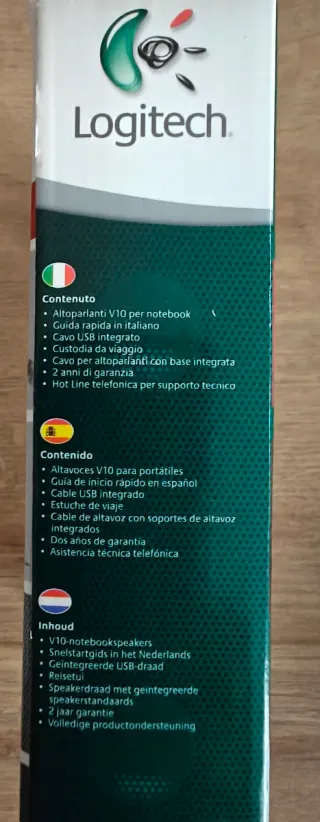 Altavoces Portátiles Logitech V10