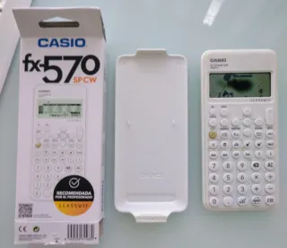 Calculadora Casio FX-570SPCW Blanca