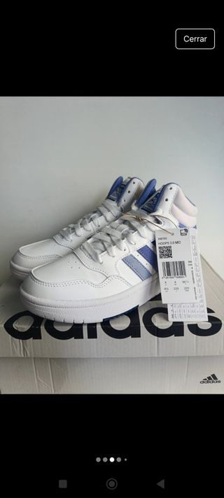 Adidas Hoops 3.0 Mid Talla 36