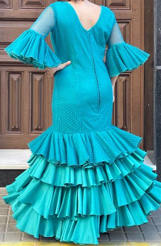 Traje de Flamenca Popelín Talla 42-44-46