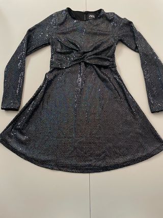 Vestido niña Zara lentejuelas