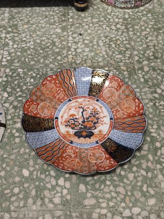2 Grandes platos Imari Antiguos