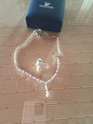 Conjunto Swarovski Collar y Pendientes