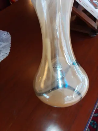 Vaso Murano Vetro dorato