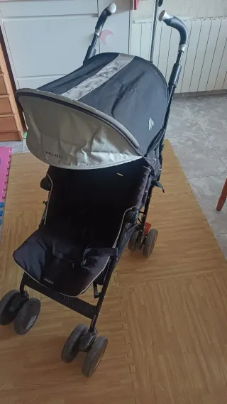 Silla de paseo McLaren Negro y Gris