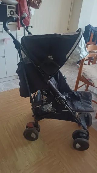 Silla de paseo McLaren Negro y Gris