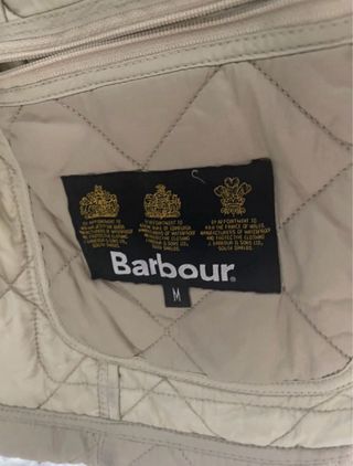 Chaqueta Barbour International Beige Talla M